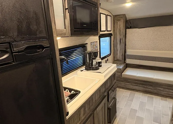 Camping Rest Stop Camper *