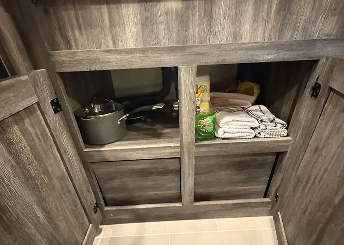 Camping Rest Stop Camper *